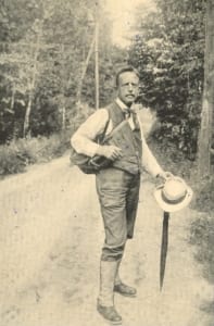Herbert Welsh photo from "New Gentleman of the Road" - Copyright 1921.