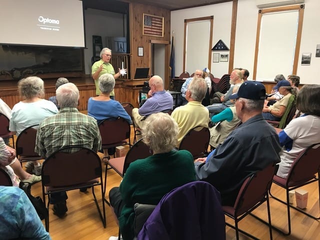 Newbury NH rare forest presentation