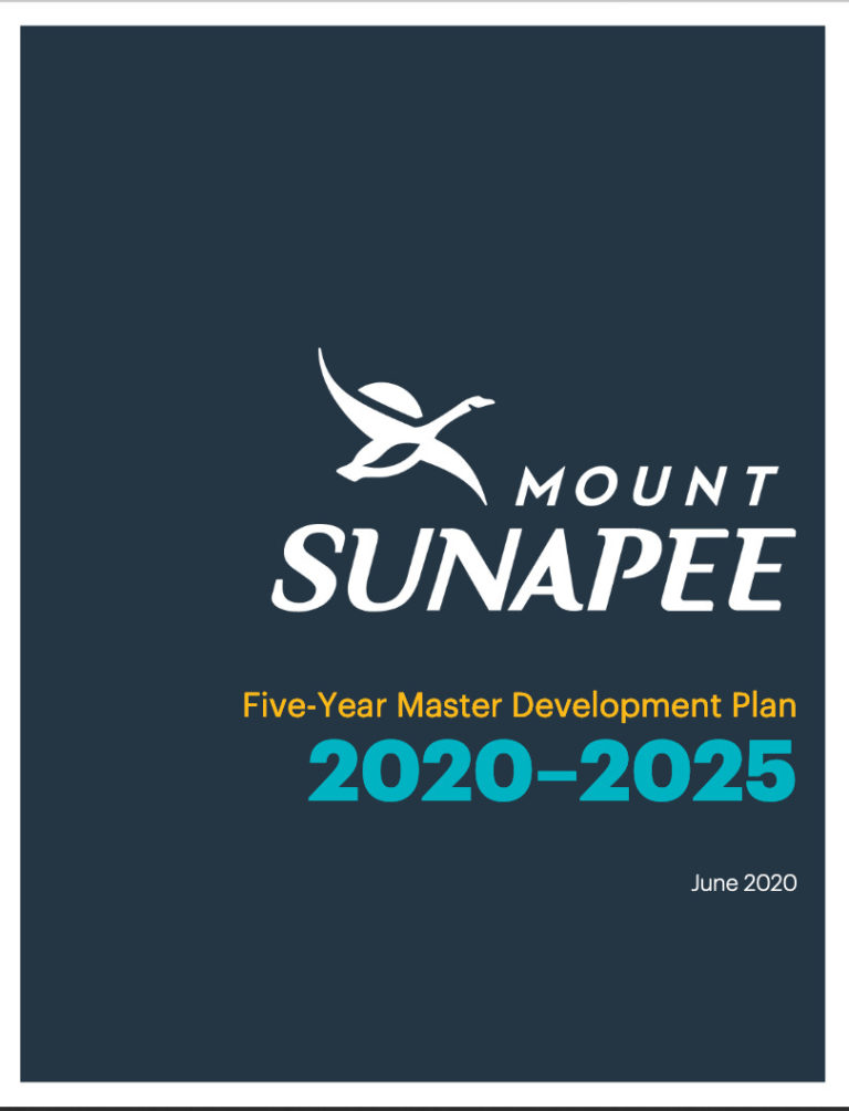 Mount Sunapee Resort Five Year 20202025 and Revised EMP ⋆ Friends of Mount Sunapee